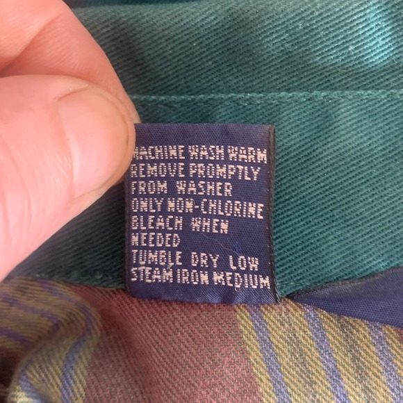 VTG Polo Ralph Lauren Harrington Jacket Mens XXL Green Plaid Lined Bi Swing Y2K - Picture 9 of 13